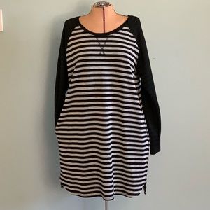 Long shirt dress. Lightly worn.  With pockets.